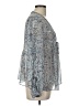 BCBGeneration Gray Long Sleeve Blouse Size L - photo 4