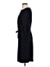 Chaps Solid Black Cocktail Dress Size L - photo 5