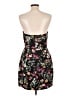 by the way. 100% Polyester Floral Black Cocktail Dress Size L - photo 2