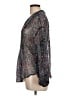 Joie Gray Long Sleeve Blouse Size L - photo 5