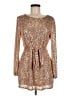Crystal Sky Gold Cocktail Dress Size M (estimated) - photo 1