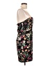 by the way. 100% Polyester Floral Black Cocktail Dress Size L - photo 4