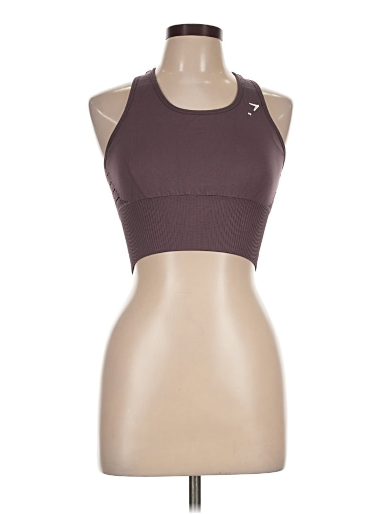 Pre-owned Gymshark Sports Bra In Brown