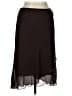 I.N. Studio 100% Polyester Solid Black Brown Formal Skirt Size L (petite) - photo 1