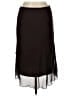 I.N. Studio 100% Polyester Solid Black Brown Formal Skirt Size L (petite) - photo 2