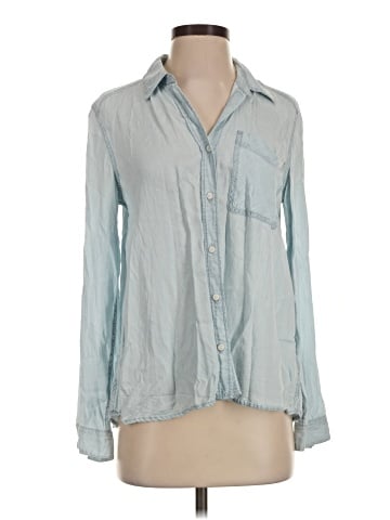 Express Long Sleeve Button-Down Shirt (view 1)