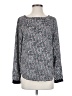 Ann Taylor 100% Polyester Tweed Black Long Sleeve Blouse Size S - photo 1
