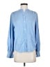 Vince. Blue Long Sleeve Silk Top Size XS - photo 1
