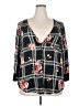 Fred David 100% Polyester Black 3/4 Sleeve T-Shirt Size 2X - photo 1