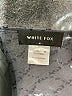White Fox Gray Short Sleeve Top Size M - photo 7
