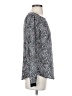 Ann Taylor 100% Polyester Tweed Black Long Sleeve Blouse Size S - photo 4