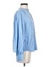 Vince. Blue Long Sleeve Silk Top Size XS - photo 4