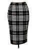 Shein Houndstooth Black Formal Skirt Size 0X - photo 1