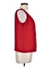 Ellen Tracy Red Sleeveless Blouse Size 10 - photo 4