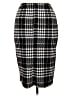 Shein Houndstooth Black Formal Skirt Size 0X - photo 2