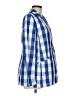 Talbots Checkered-gingham Blue Blazer Size 6 - photo 4
