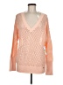 DKNY Jeans 100% Cotton Orange Pullover Sweater Size M - photo 1