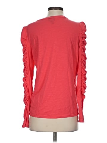 Scoop Long Sleeve Top (view 2)