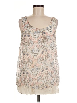 Via Signoria Sleeveless Silk Top (view 1)