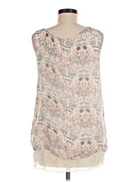 Via Signoria Sleeveless Silk Top (view 2)