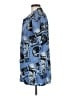 Assorted Brands 100% Cotton Print Blue Short Sleeve Button-Down Shirt Size M - photo 5