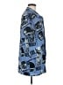 Assorted Brands 100% Cotton Print Blue Short Sleeve Button-Down Shirt Size M - photo 4