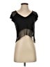 Alo Black Short Sleeve Top Size S (estimated) - photo 1