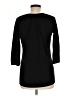 Almost Famous Black 3/4 Sleeve Blouse Size M - photo 2