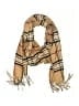 V.Fraas 100% Acrylic Plaid Brown Scarf One size - photo 1
