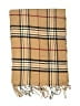 V.Fraas 100% Acrylic Plaid Brown Scarf One size - photo 2
