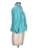 Ruby Rd. Teal 3/4 Sleeve Button-Down Shirt Size 10 Petite - photo 4