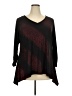 Valerie Stevens Black 3/4 Sleeve Top Size 2X - photo 1