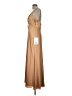 Mac Duggal 100% Polyester Tan Cocktail Dress Size 10 - photo 5