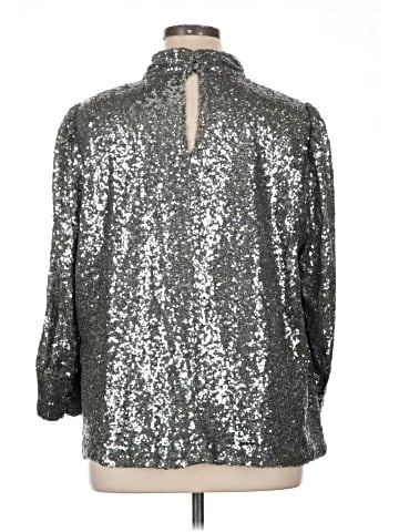 Sunday in Brooklyn 3/4 Sleeve Blouse (view 2)