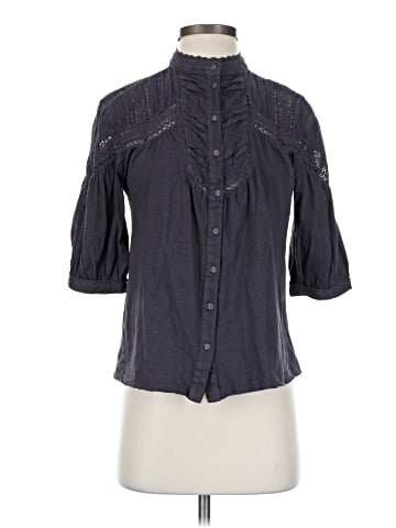Sundance 3/4 Sleeve Button-Down Shirt (view 1)