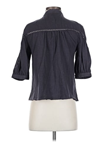 Sundance 3/4 Sleeve Button-Down Shirt (view 2)