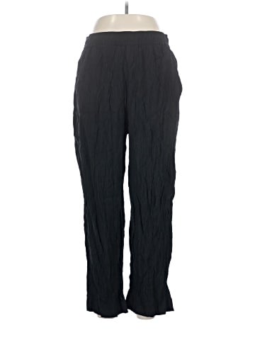 Madewell Crinkled Crepe Straight-Leg Crop Pants (view 1)