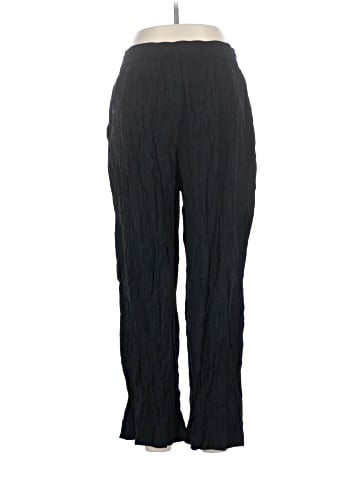 Madewell Crinkled Crepe Straight-Leg Crop Pants (view 2)