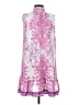 Unbranded 100% Polyester Paisley Pink Cocktail Dress Size S - photo 1