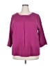 Assorted Brands Purple Pullover Sweater Size 2X - photo 1