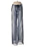 Becca 100% Polyester Chevron-herringbone Blue Casual Pants Size M - photo 1