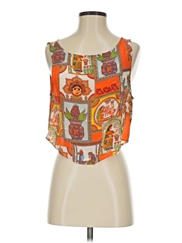 Calypso St. Barth Sleeveless Silk Top (view 1)