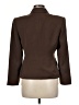 Kasper A.S.L. 100% Polyester Brown Blazer Size 8 Petite - photo 2