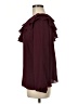 maette 100% Polyester Burgundy Long Sleeve Blouse Size M - photo 5