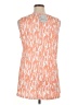 Lynn Ritchie Silver Orange Sleeveless Blouse Size XL - photo 2