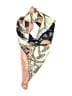 Unbranded Paisley Ivory Scarf One size - photo 1