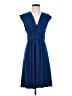 Max and Cleo Solid Blue Cocktail Dress Size S - photo 1