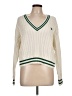 Prince 100% Cotton Ivory Pullover Sweater Size L - photo 1