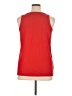 Torrid Red Sleeveless T-Shirt Size 1X Plus (1) - photo 2
