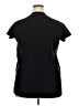 Roucha 100% Polyester Black Short Sleeve Blouse Size 2X (estimated) - photo 2